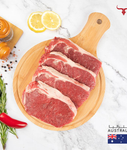 4 steaks offer AUS Grass-Fed Beef Striploin 250gm x 4 - MLS UAE