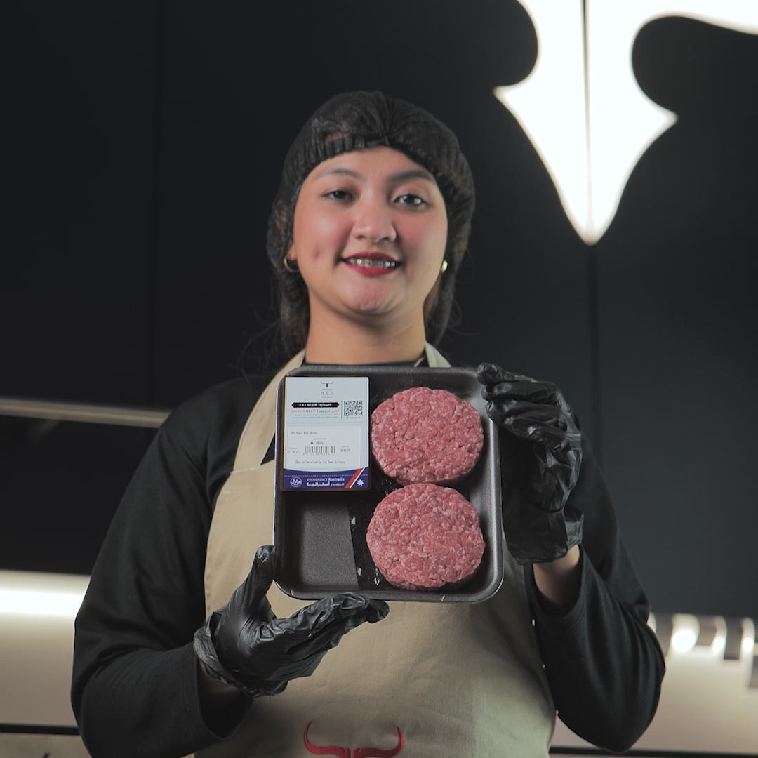 AUS Angus Beef Burger 125gm x 2-Unseasoned