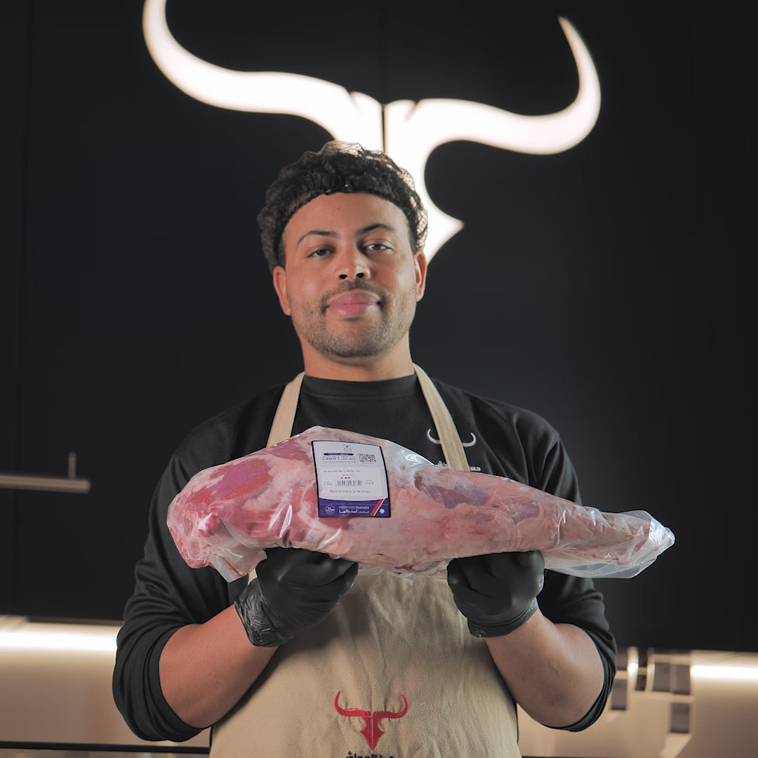 فخذ لحم ضأن بالعظم من أستراليا، مُربى على العشب، 3 كجم