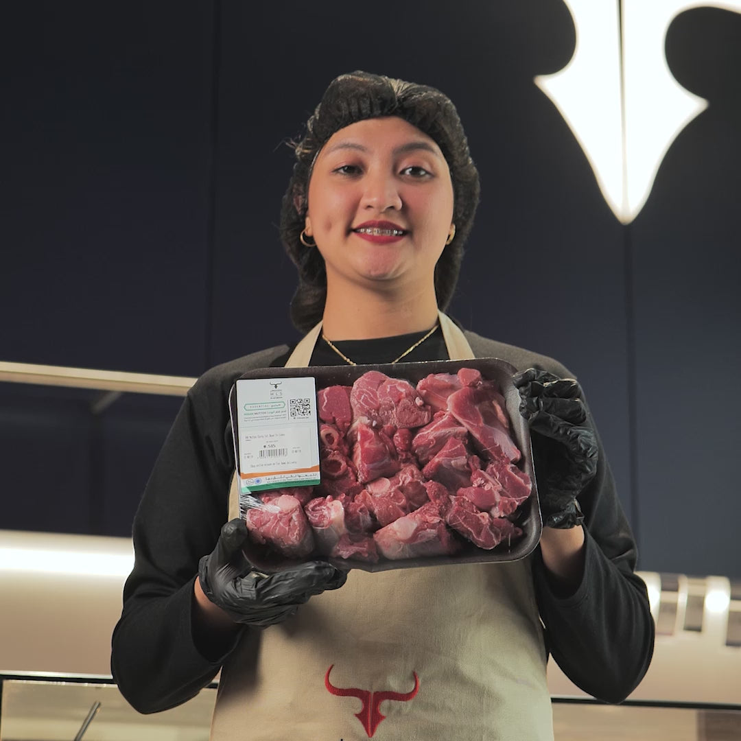 IND Mutton Curry Cut Bone-in Cubes