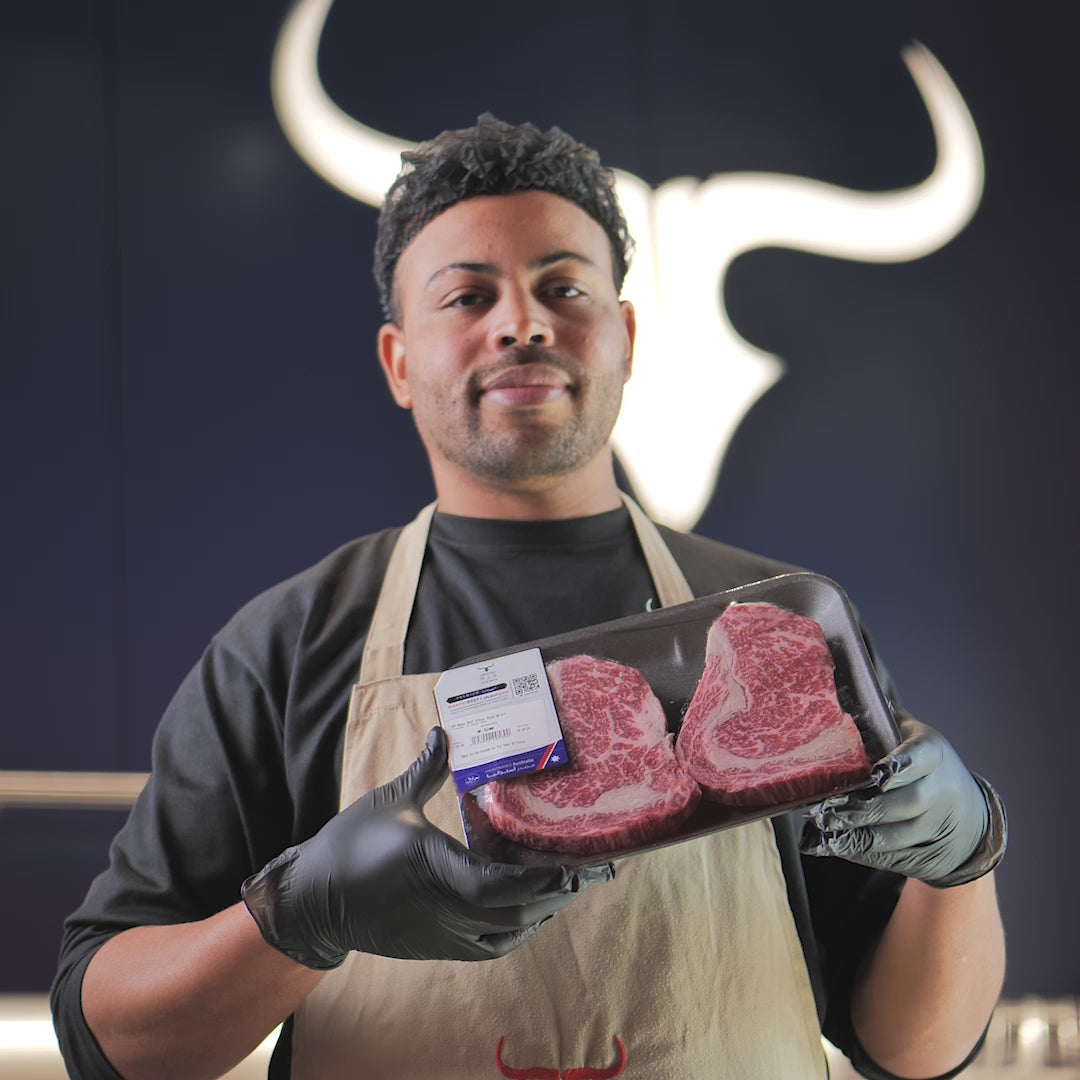 2 steaks offer AUS Wagyu Beef Ribeye Steak MB 8/9