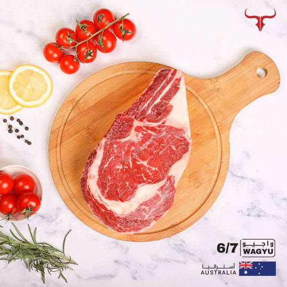 AUS Wagyu Beef Bone-in Ribeye Steak MB 6/7 x 1 - MLS UAE
