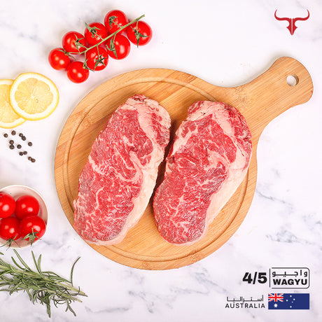 AUS Wagyu Beef Ribeye Steak MB 4/5 - MLS UAE