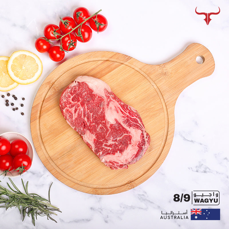 AUS Wagyu Beef Ribeye Steak MB 8/9 - MLS UAE