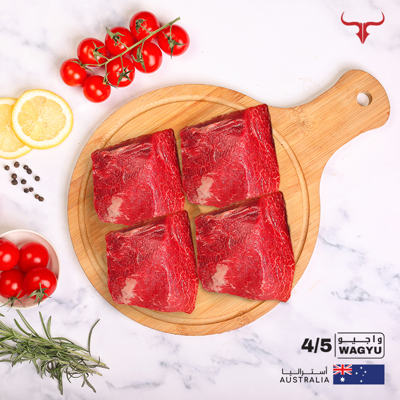 AUS Wagyu Beef Tenderloin Filet Mignon Steak MB 4/5 Bundle