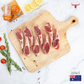 Muscat Livestock Australian Lamb AUS Bone-in Lamb Ribs Frenched Cap Off 4 - 5 pieces 500gms