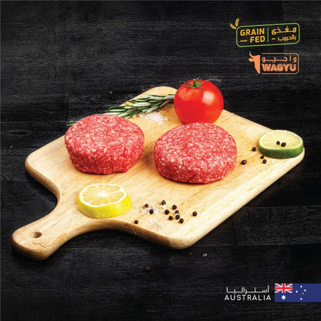 Muscat Livestock Australian Wagyu Beef MLS Signature Wagyu Beef Burger 200gm x 2 patties