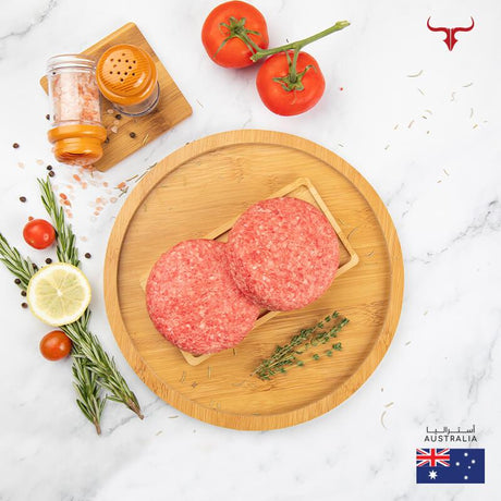 Muscat Livestock Australian Wagyu Beef MLS Signature Wagyu Beef Burger 200gm x 2 patties